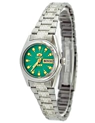 Orient #BNQ1X003N Womens Tri Star Light Green Dial Automatic Watch