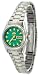Orient #BNQ1X003N Women's Tri Star Light Green Dial Automatic Watch