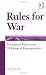 Book Rules for War: Procedural Choice in the US House of Representatives