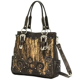American West Victorian Grace Zip Top Convertible Day Bag