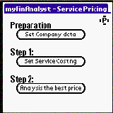 myFinancialAnalyst - Service Pricin downloadable Software