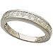 Platinum Princess Cut Diamond Anniversary Band
