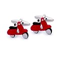 Red Scooter Fashion Cufflinks 7422