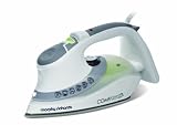 Morphy Richards Comfigrip 40868 Eco Steam Iron with Diamond Soleplate, Grey/Green