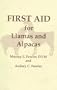 First Aid For Llamas & Alpacas