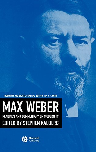 Max Weber: Readings And Commentary On Modernity (Modernity and Society)