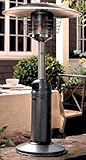 Gardensun Tabletop Outdoor Propane Patio Heater (Hammered Silver)