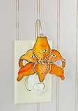 SWITCHABLES STAINED GLASS NIGHT LIGHT COVER - TIGER LILY - SW92
