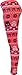 Star Wars Ugly Christmas Pattern Red Leggings