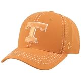 Zephyr Tennessee Volunteers Orange Slide Show Fitted Hat