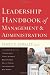 Leadership Handbook of Management and Administration