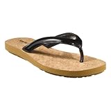 Mossimo® Gali Patent Cork Flip-Flops - Black