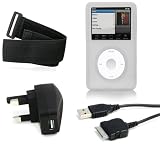 LAVA Protect and Charge Starter Pack for iPod Classic, includes Case, Sports Armband and Home Charger