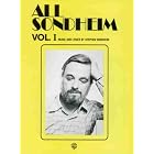 Buy All Sondheim, Volume 1 by Stephen Sondheim