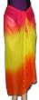 Full Size Pareo: Pink, Yellow, Orange Waves, Sold "As Is" (See description)