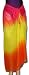 Full Size Pareo: Pink, Yellow, Orange Waves