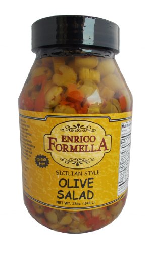 Enrico Formella Hot Olive Salad 32oz.