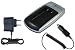 Set Chargeur secteur (220V) & voiture (12V/24V) pour Kodak Klic-8000: Easyshare Z612, Z712 IS, Z812 IS
