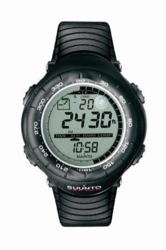 Suunto Vector Wrist-Top Computer Watch with Altimeter, Barometer, Compass, and Thermometer (Black)