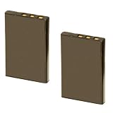 PRO SERIES Equivalent PANASONIC CGA-S301 / CGA-S302 A/1B / VW-VBA10 / VW-VBA21 Li Ion Battery 2-Pack for SV-AV10 / SV-AV100 & Many More Camcorders