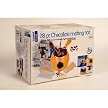 Schokoladenfondue-Set Chocolatiere Schokoladenfondue Schmelztopf Schokofondue