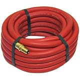 Goodyear Rubber Air Hose - 3/8in. x 25ft., Red