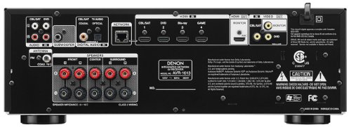 Denon AVR-1613 5.1 Channel 3D Pass Through and Networking Home Theater Receiver with AirPlay
