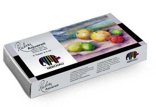 Childrens Toyshop  Heimwerken : Nerchau 151006 Rubens Aquarellfarben Sortiment A 6