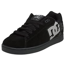 DC Men's Rob Dyrdek Sneaker,Black/Black/Print,8.5 M