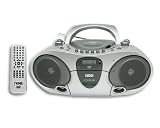 Naxa NX-244 Portable DVD Player with Am/fm Stereo Radio & Cassette Recorder