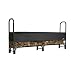 ShelterLogic Backyard Storage Series Covered Firewood Rack, Black, 8-Feet
