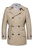 H.E. Homini Emerito Men's Emile Trench Coat