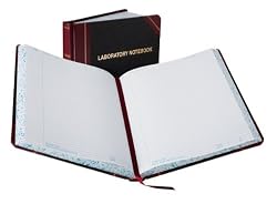 Boorum & Pease Special Laboratory Notebook, Record, 300 Page, Black/Red (L21-300-R)