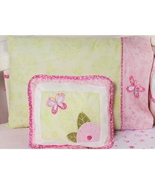 Kidsline Bella Throw Pillow - Flowers and Butterflies Kidsline Bella Throw Pillow - Flowers and Butterflies