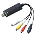 Audio und Video Grabber USB 2.0 - Digitalisiert Audio- und Videosignale - Philips Chipsatz - incl. Ulead Video Studio SE Software - Quality Audio Video Grabber