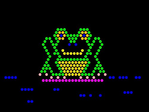 Classic 9x12 Lite Brite Refill: The Zoo (RECTANGLE)