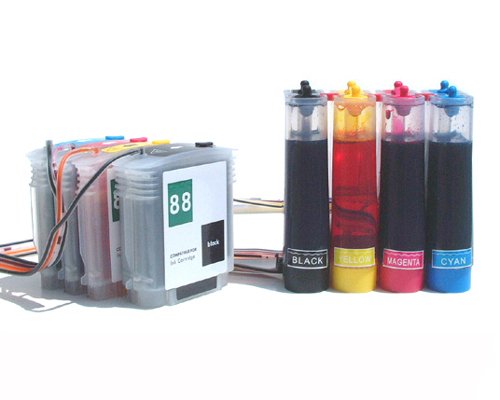 CISS for HP 88, HP 88XL r, Continuous Ink Supply System for HP OfficeJet Pro L7580, L7590
