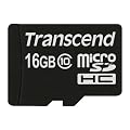 Transcend Extreme-Speed Micro SDHC 16GB Class 10 Speicherkarte (bis zu 20MB/s Lesen)