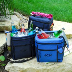 Navy Blue Cooler Tote