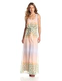 Jessica Simpson Womens Sleeveless Printed Maxi