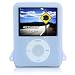 yooZoo iPod Nano 3G Premium Silicone Case with lanyard for Apple iPod Nano 3rd Gen MP3 Player - Horizon Blue