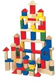 Maxim 100 Pc 60 Color and 40 Natural Building Blocks (30mm)