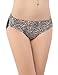 Liqqy Women's Leopard No Ride up Lace Trim Bikini Panty 3 Pack