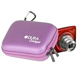 DURAGADGET Hardwearing Purple Camera Carry-Case For Nikon COOLPIX P300, S91 ....