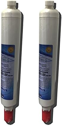 Set of 2 Compatible Whirlpool 4396701 4396702 KENMORE469915 Premium Refrigerator Water Filter Replacement Cartridge