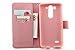Yakamoz PU Leather Zebra Print Anchor Flip Wallet Card Slots Stand Case Cover for LG G3 Beat, LG G3 VIGOR, LG G3 Mini, LG G3s (NOT for LG G3) with Free Screen Protector & Stylus Pen