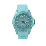 Adee Kaye Woman's Aluminum Blue Diver Watch AK5433L