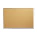 Quartet 2307 Quartet Cork Bulletin Board, Natural Cork/Fiberboard, 72 x 48, Aluminum Frame