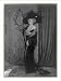 Historic Print (L): [Alice (Pike) Barney, 1857?-1931, full-length portrait, standing, facing left]