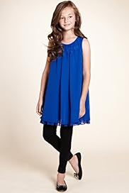 2 Piece Autograph Floral Neck Dress Leggings Outfit